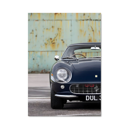 Poster Ferrari Noir