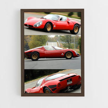 ap-33 stradale-2 cadre Bois foncé
