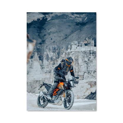 Poster Route Gelée