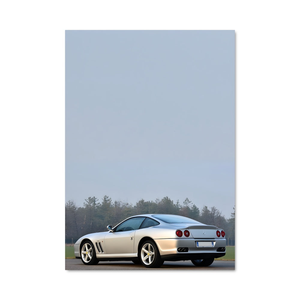 Poster Maranello en Argent