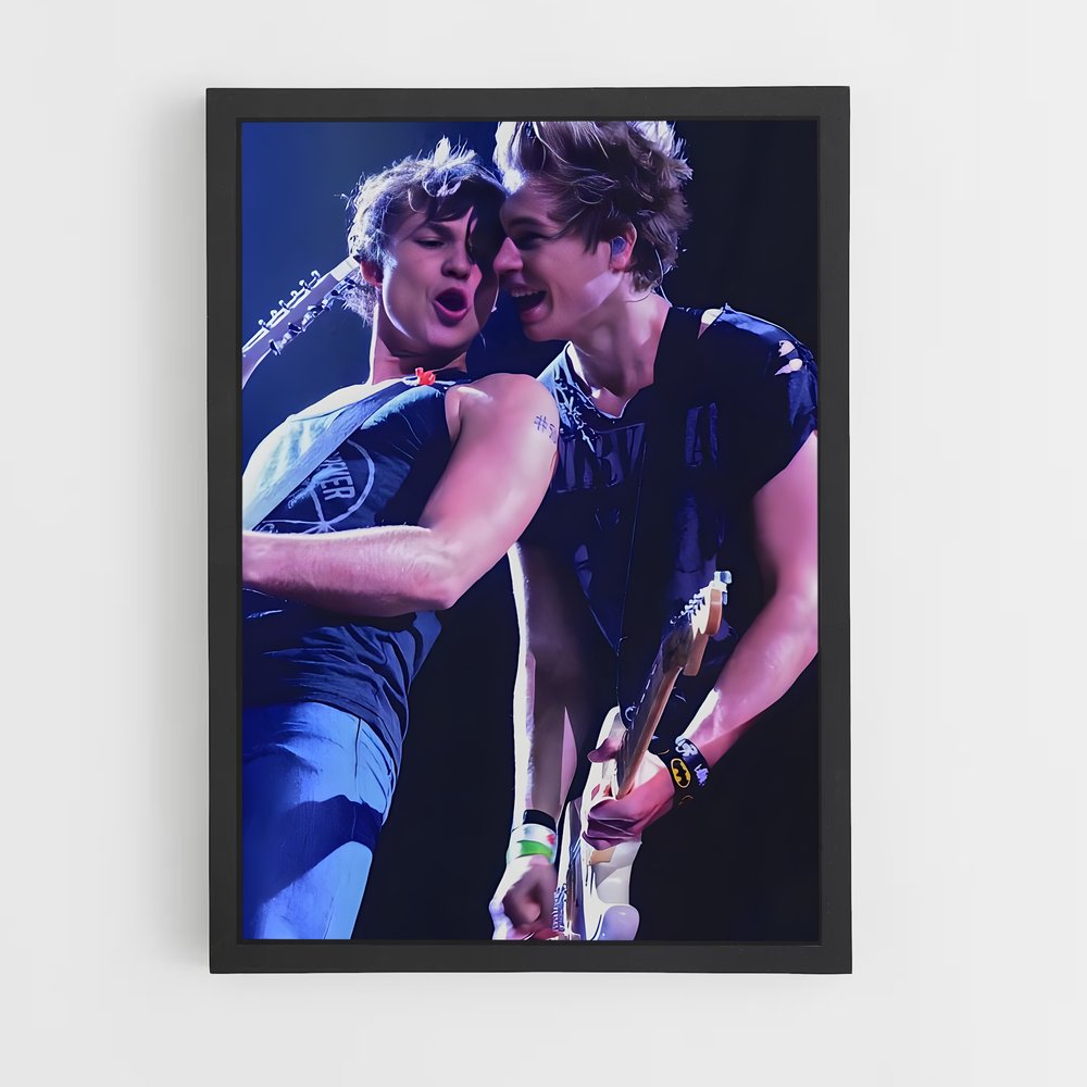 ap-5 seconds of summer-4 cadre Noir