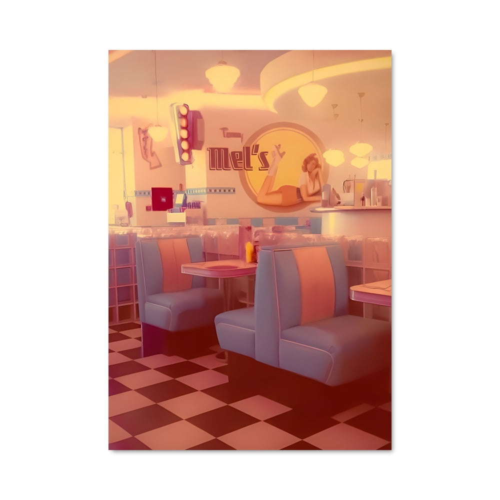 Poster Retro Diner