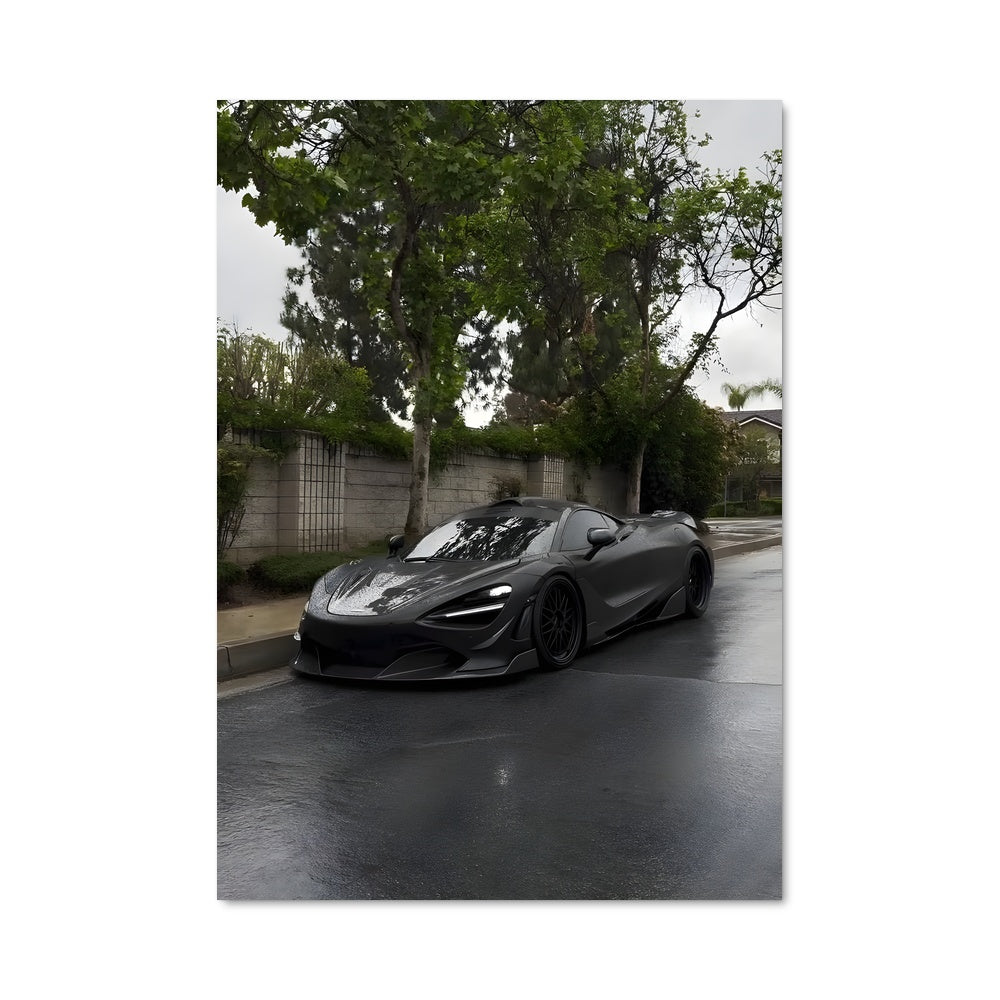 Poster Mclaren Noir