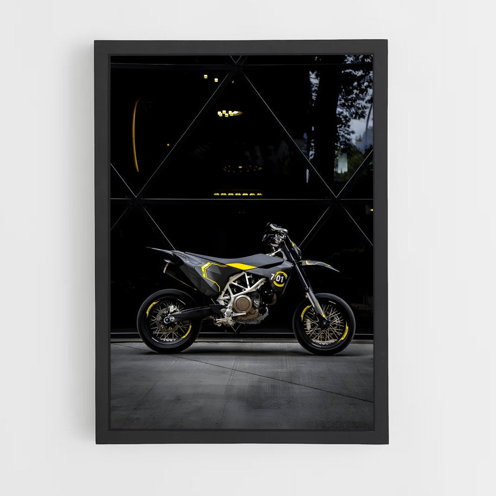 ap-701 supermoto-1 cadre Noir