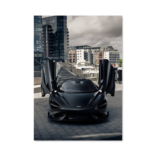 Poster Spider Cityscape