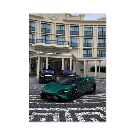 Poster Green Dream Racer