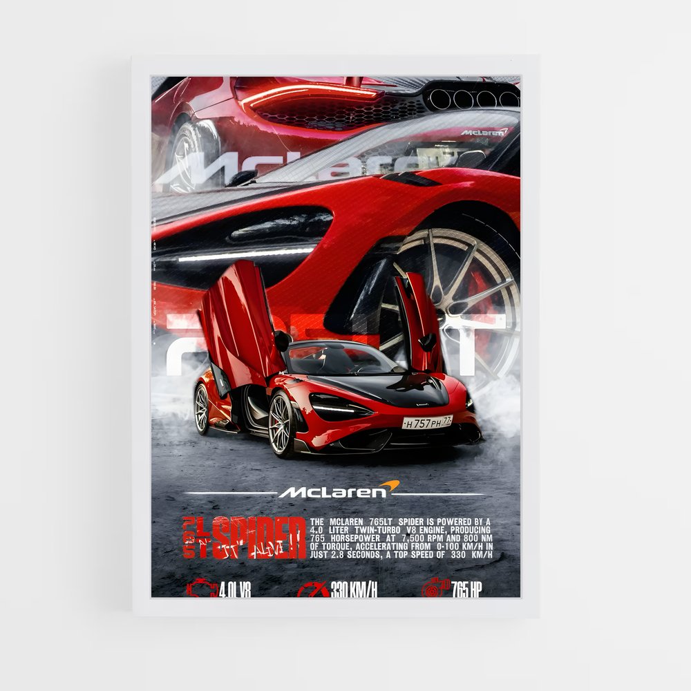 ap-765lt spider-4 cadre Blanc