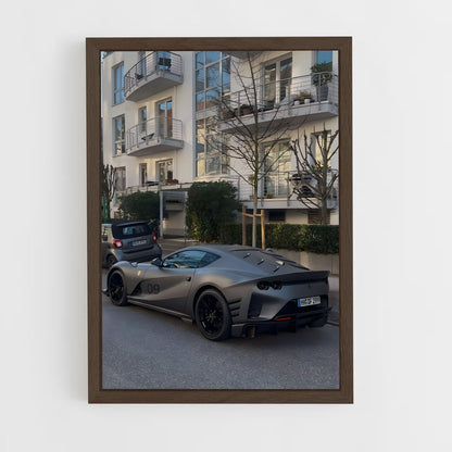 ap-812 competizione-5 cadre Bois foncé