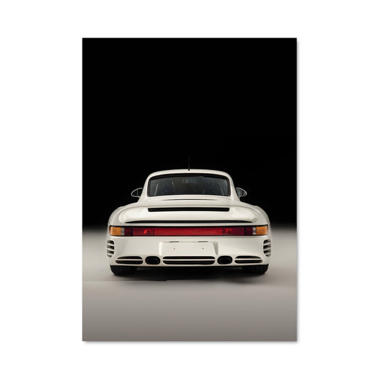 Poster Porsche Nocturne