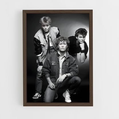 ap-a-ha-4 cadre Bois foncé
