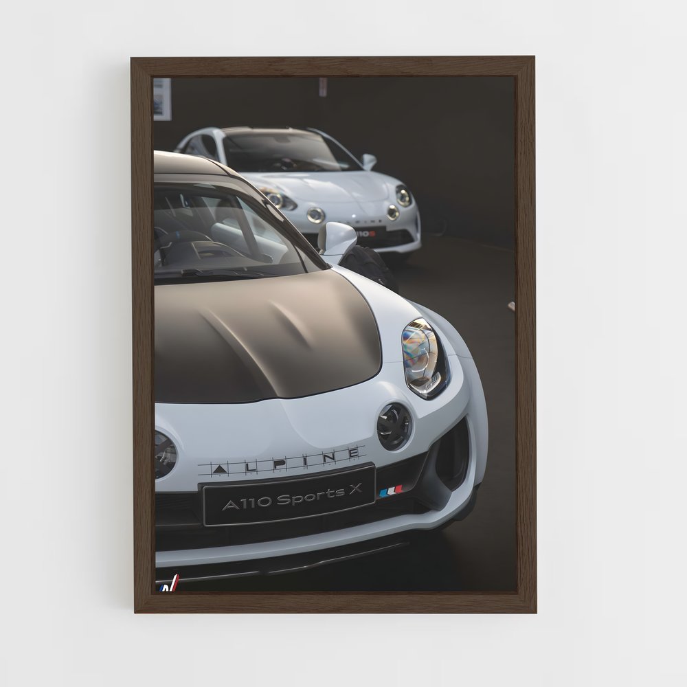 ap-a110-3 cadre Bois foncé