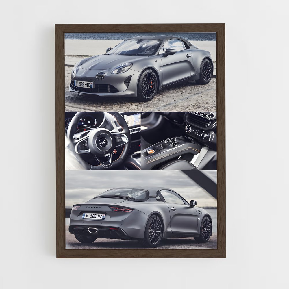 ap-a110s-1 cadre Bois foncé