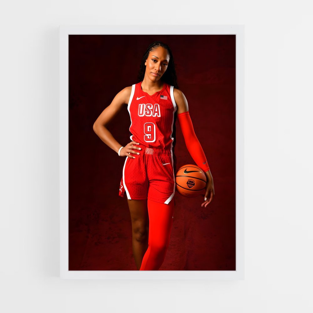 ap-a'ja wilson-4 cadre Blanc