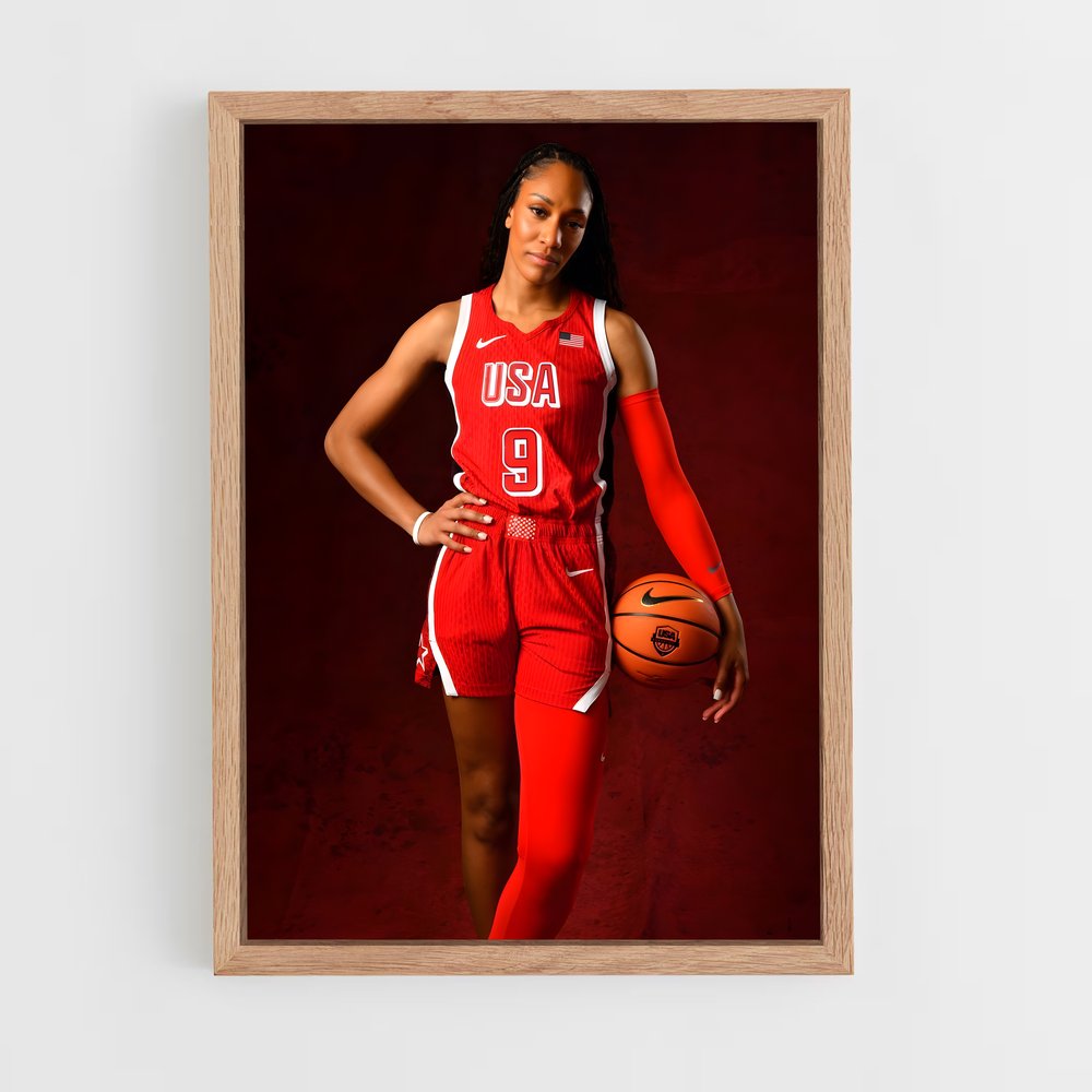 ap-a'ja wilson-4 cadre Bois clair