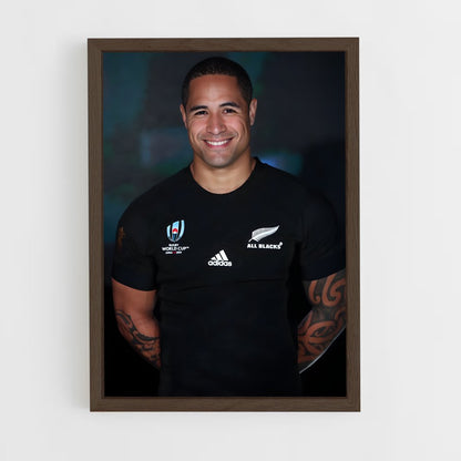 ap-aaron smith-6 cadre Bois foncé