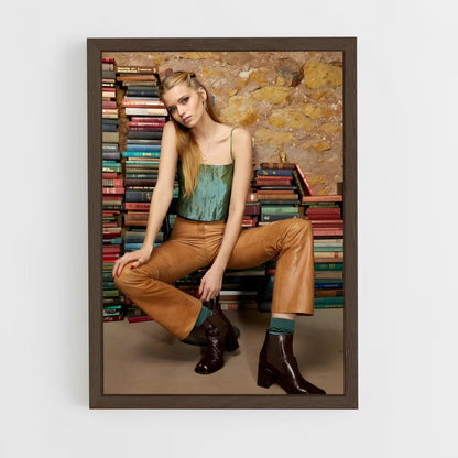 ap-abbey lee kershaw-6 cadre Bois foncé
