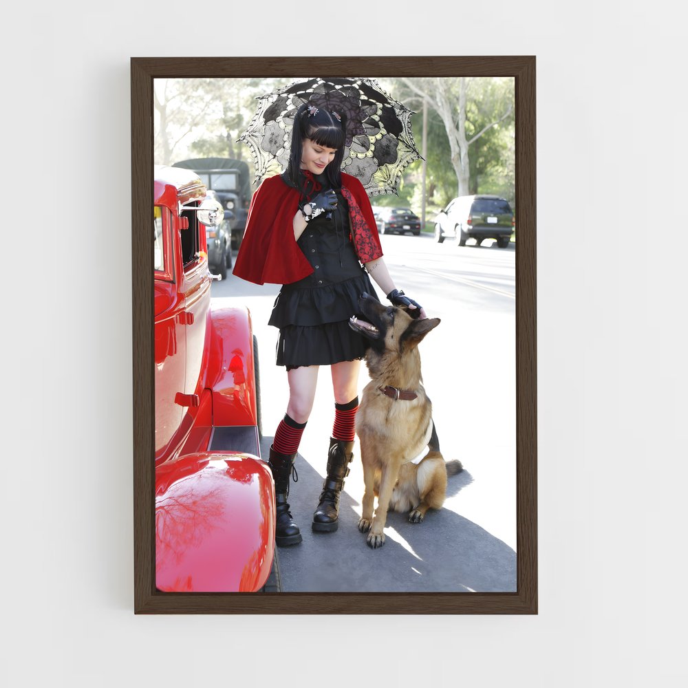 ap-abby sciuto-1 cadre Bois foncé