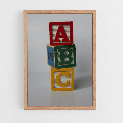 ap-abc-2 cadre Bois clair