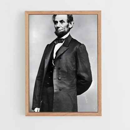 ap-abraham lincoln-3 cadre Bois clair