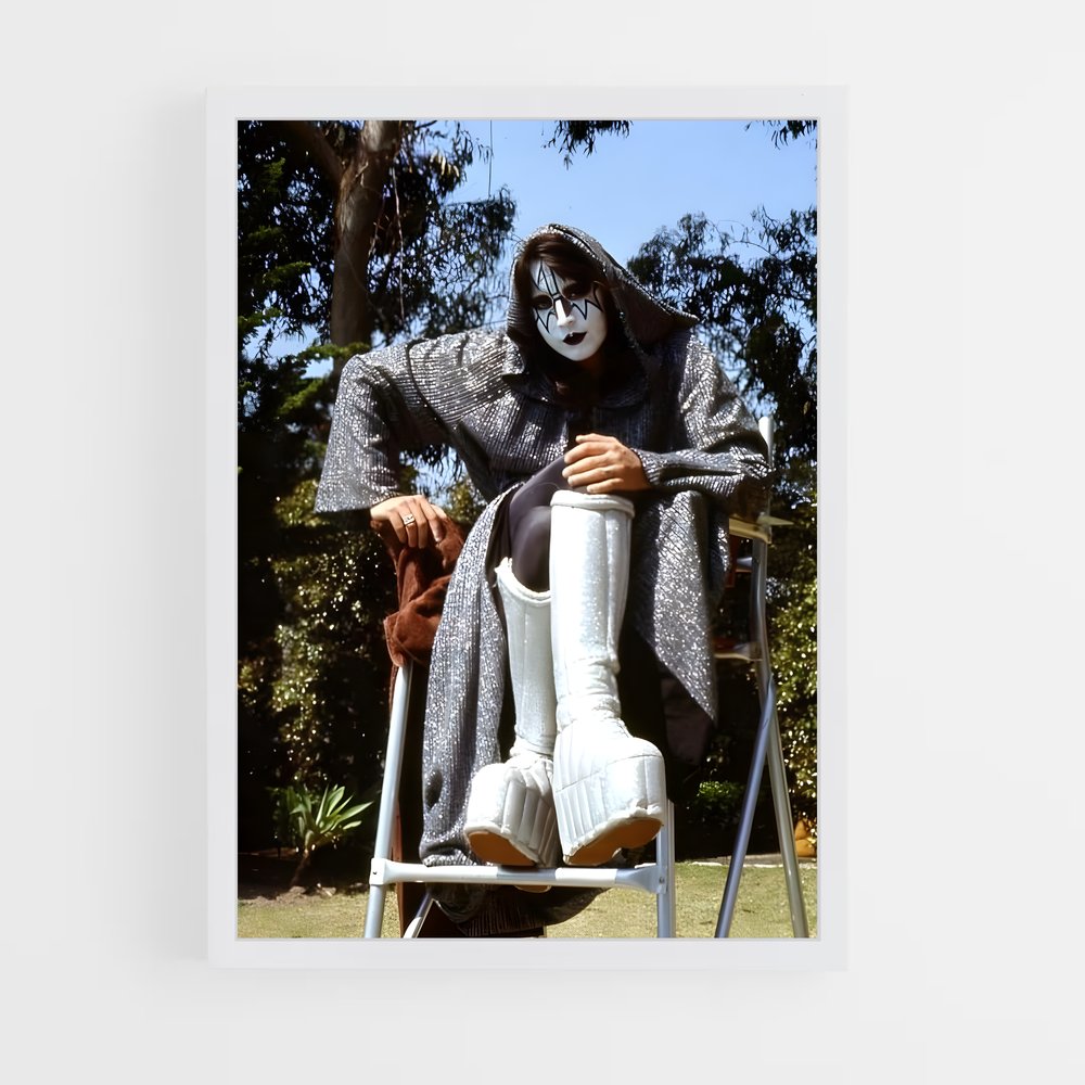 ap-ace frehley-4 cadre Blanc