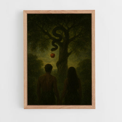 ap-adam and eve-3 cadre Bois clair