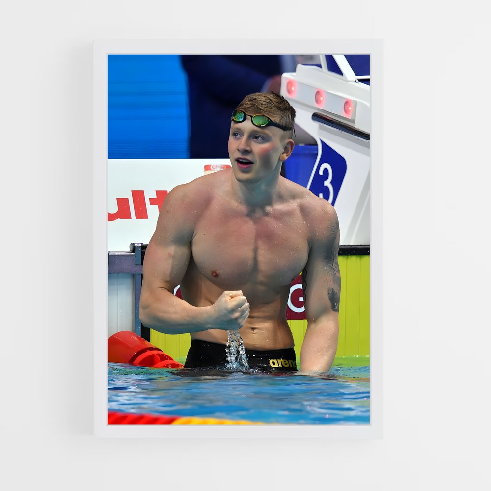 ap-adam peaty-1 cadre Blanc