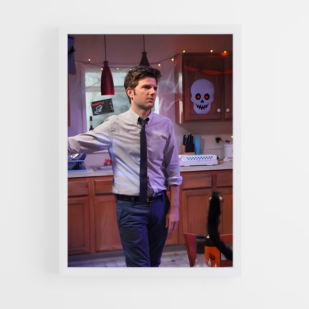ap-adam scott-2 cadre Blanc