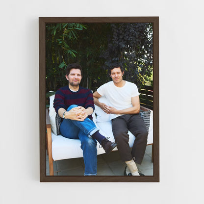 ap-adam scott-3 cadre Bois foncé