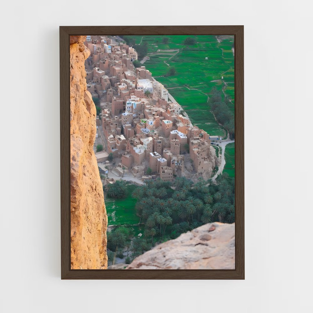 ap-aden-3 cadre Bois foncé