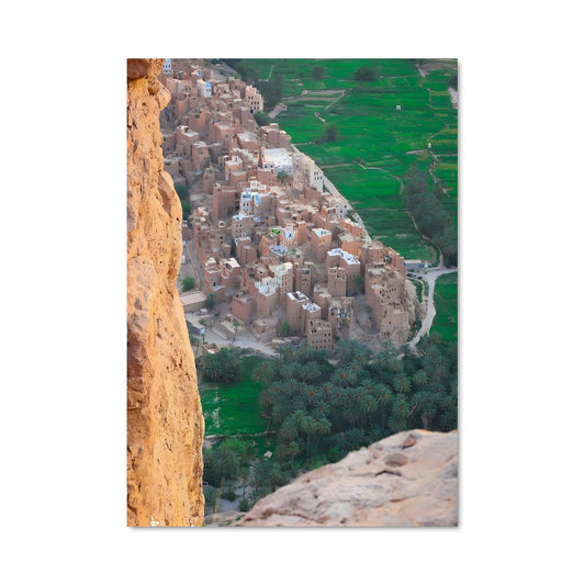 Poster Surplomb sur Bama