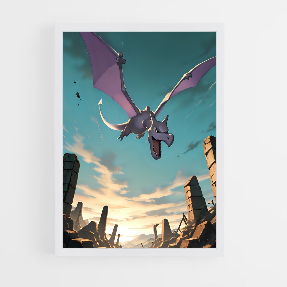ap-aerodactyl-1 cadre Blanc