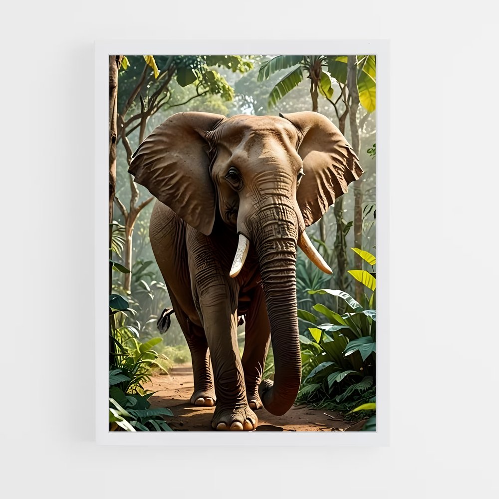 ap-african elephant-3 cadre Blanc
