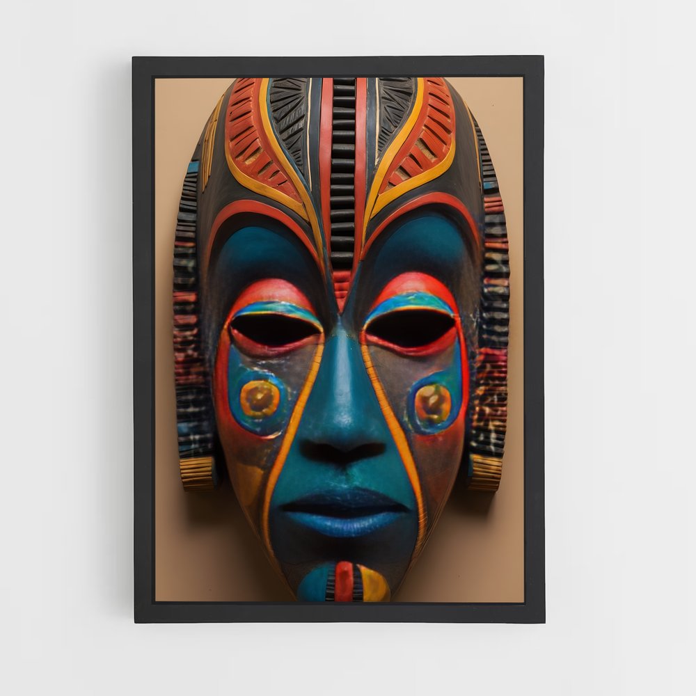 ap-african masks-1 cadre Noir
