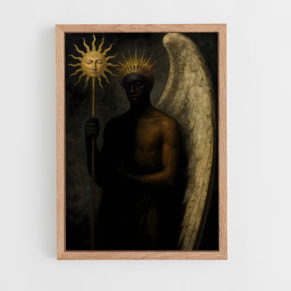 ap-african mythology-5 cadre Bois clair