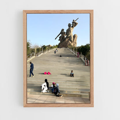 ap-african renaissance monument-1 cadre Bois clair