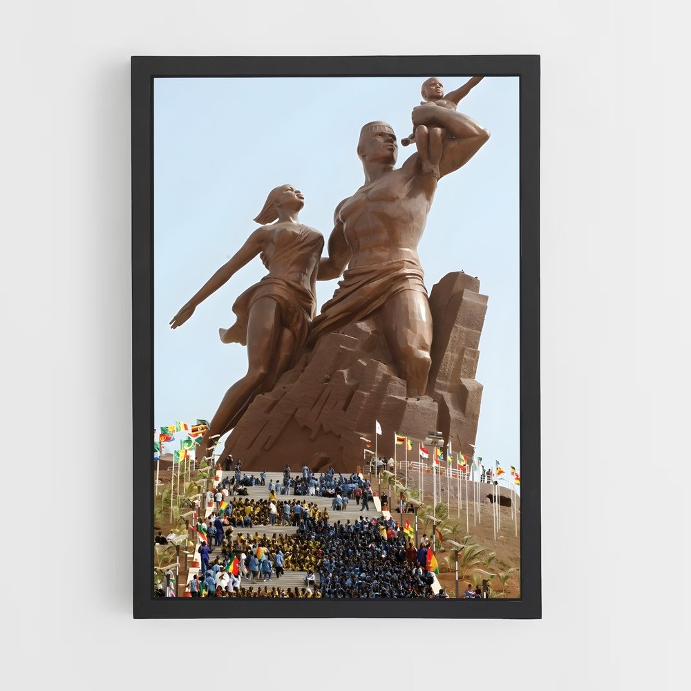 ap-african renaissance monument-3 cadre Noir