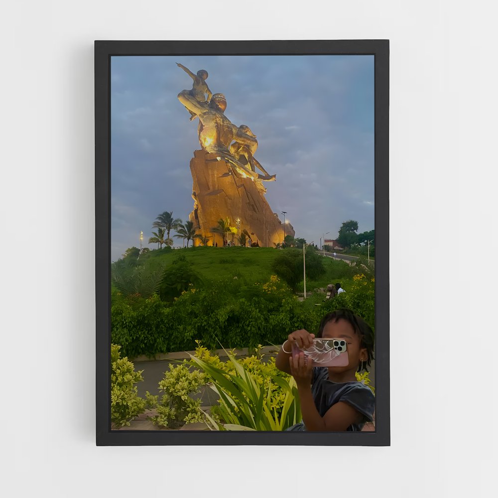 ap-african renaissance monument-4 cadre Noir