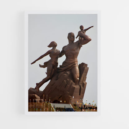 ap-african renaissance monument-6 cadre Blanc