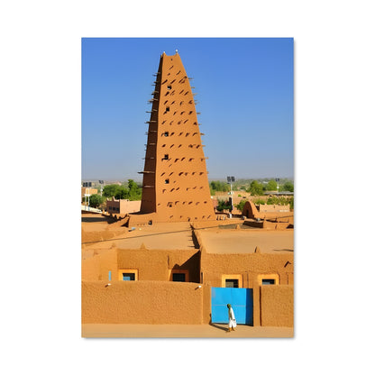 Poster Minaret du Désert