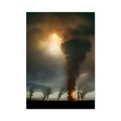 Poster Nuages en Fumée