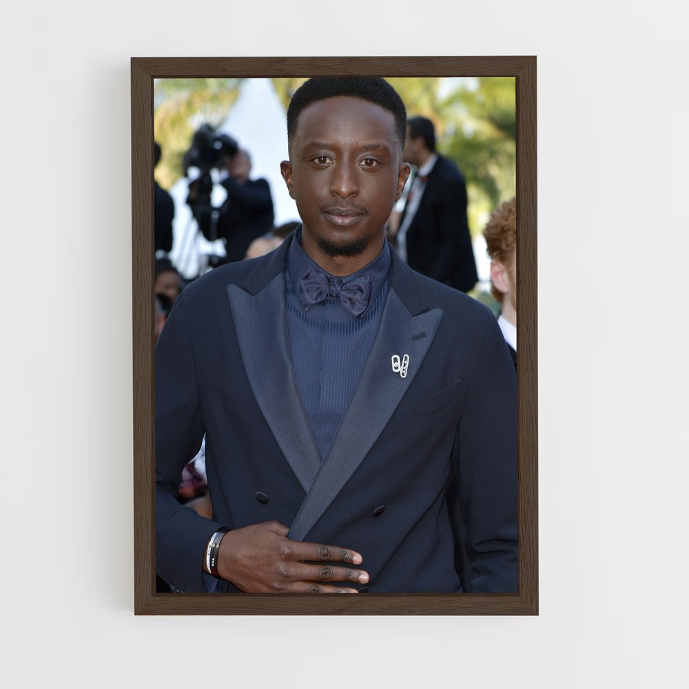 ap-ahmed sylla-3 cadre Bois foncé