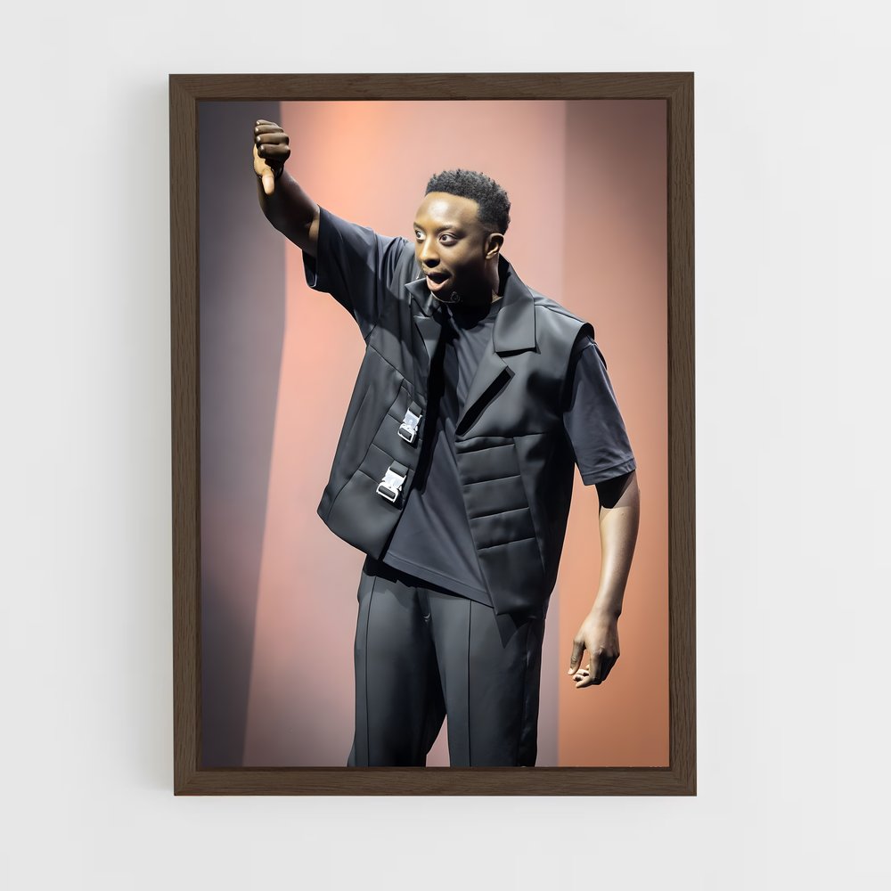 ap-ahmed sylla-4 cadre Bois foncé