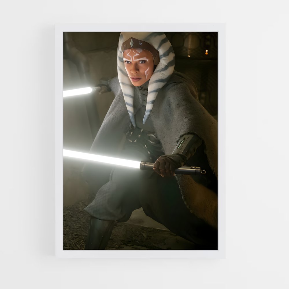 ap-ahsoka tano-3 cadre Blanc