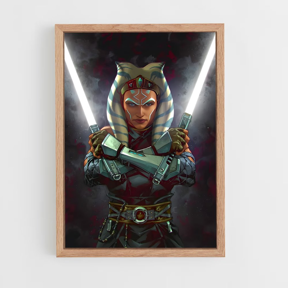 ap-ahsoka tano-5 cadre Bois clair