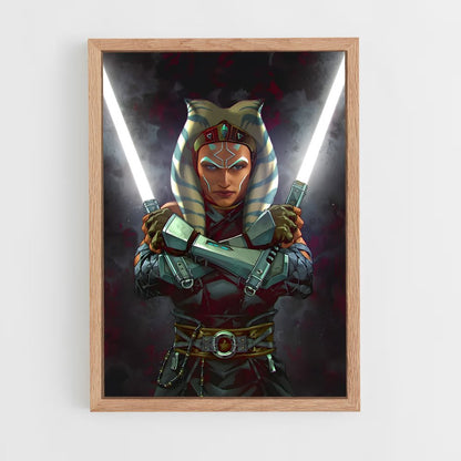 ap-ahsoka tano-5 cadre Bois clair