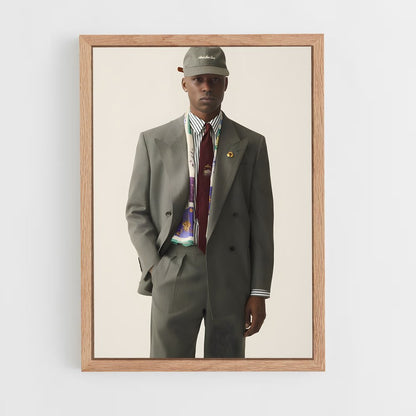 ap-aime leon dore-5 cadre Bois clair