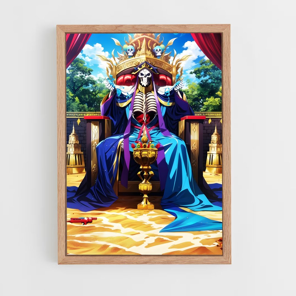 ap-ainz ooal gown-6 cadre Bois clair
