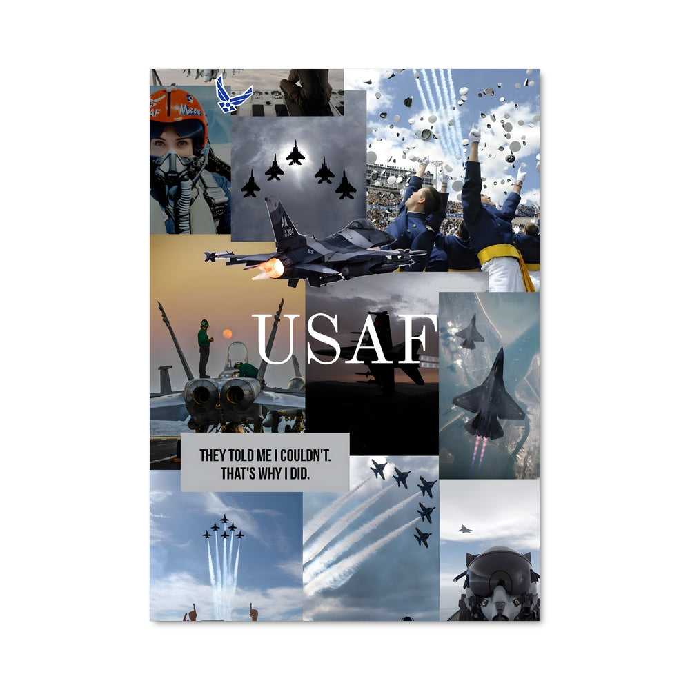 Poster Pilote de Combat