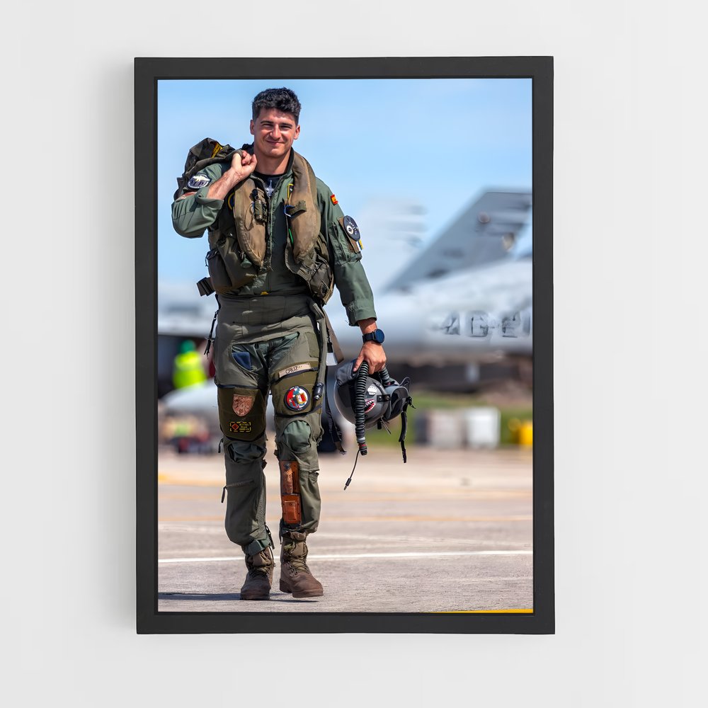 ap-air force pilot-10 cadre Noir