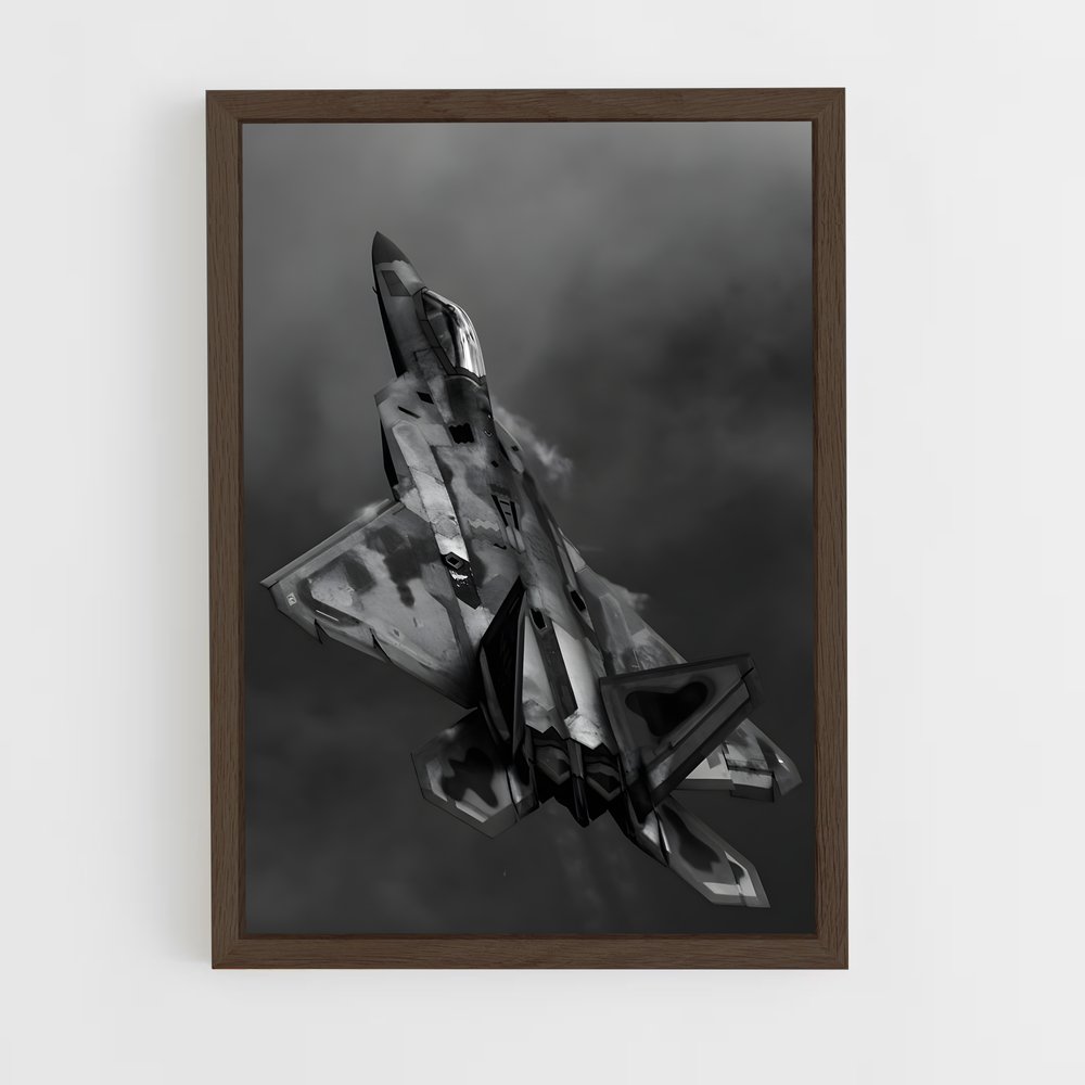 ap-air force pilot-9 cadre Bois foncé